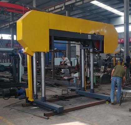 High Quality Log Wood Processing Sawmill Machine Horizontal Portable Bandsaw Sawmill Woodworking Band Sawmill