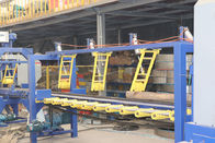 Log sawing Twin Heads Vertical Band Saw Equipment, Log processing line TVS Vertical Resaw