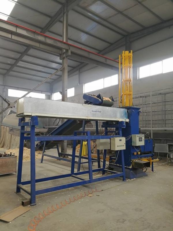 Plastic Bags Wood Shavings Product Line wood shavings bagging machine