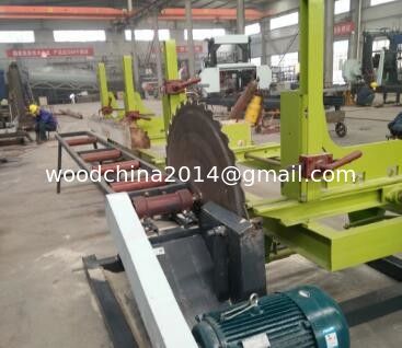 1200mm Circular Blade Sawmill for logs cutting with Automatic Sports Car/Carriage