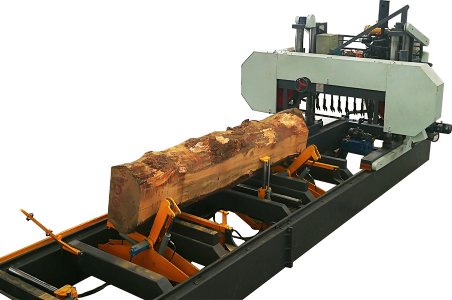 Heavy Duty Hydraulic Horizontal Band Sawing Machine For Large Wood