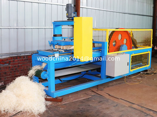 Máquina de fabricación de lana de madera de gran capacidad para encendedores de fuego de lana de madera
