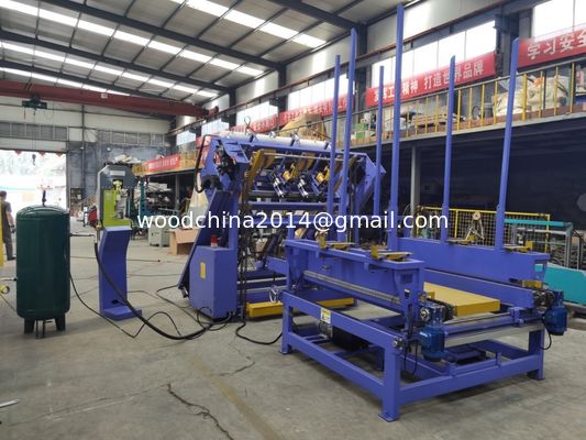 Stringer Pallet Machine de madera, plataforma clavando la máquina, los E.E.U.U. y plataformas de madera del estilo nacional clavando la máquina