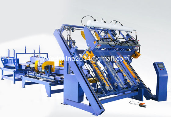 Stringer Pallet Machine de madera, plataforma clavando la máquina, los E.E.U.U. y plataformas de madera del estilo nacional clavando la máquina