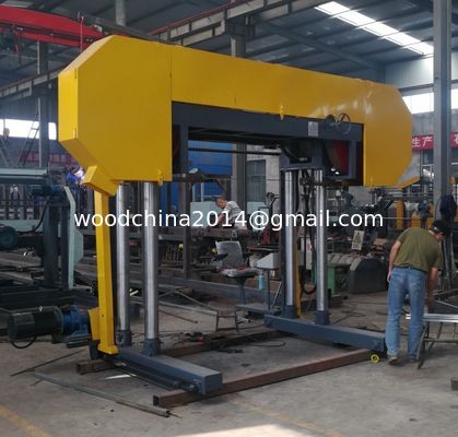 Máquina de corte de sierra de troncos de alta calidad Gran saumills de banda horizontal para la madera grande