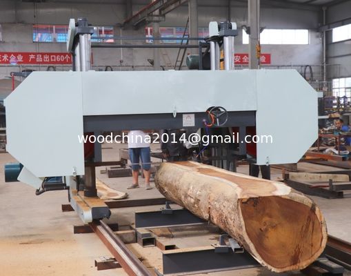 Máquina de corte de sierra de troncos de alta calidad Gran saumills de banda horizontal para la madera grande