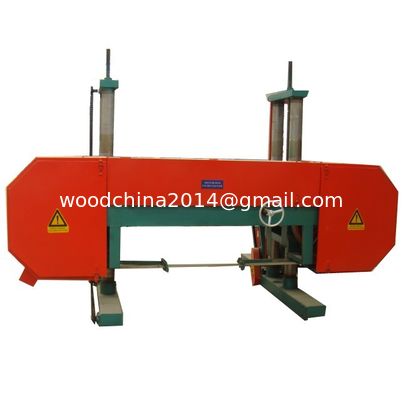 Máquina de aserradero de banda ancha horizontal de gran tamaño para maquinaria de madera