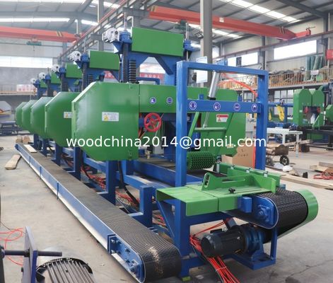 2/3/4/5/6 Cabezas Molino automático de madera de alta velocidad multicabezas con sistema automático de alimentación