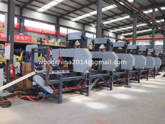 Molino de aserradero para la venta, Molino de aserradero portátil usado Múltiples Cabezas Molino de aserradero Resaw Bandsaw anchura max. 640mm