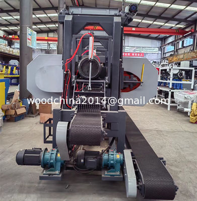 Molino de aserradero para la venta, Molino de aserradero portátil usado Múltiples Cabezas Molino de aserradero Resaw Bandsaw anchura max. 640mm