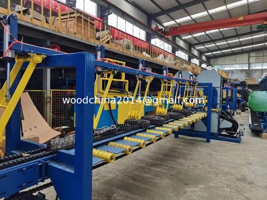 Nuevo diseño Máquinas de sierra industrial de madera de banda vertical gemela Molino de sierra para cortar madera