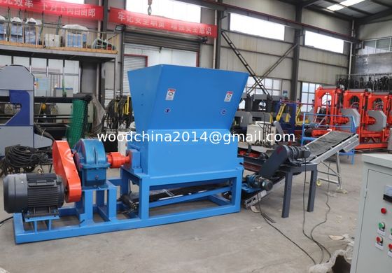 1500kg/H Waste Wood Pallet Shredder Machine Wood Chipper Crusher Shredder Machine