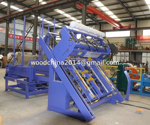 Plataforma de madera automática que clava la máquina del fabricante de la plataforma de la máquina, plataforma automática que clava la máquina con la operación neumática