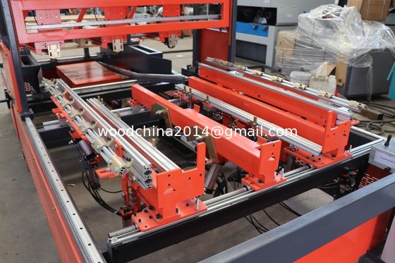 Plataforma semi automática que clava la máquina, clavando la máquina para la plataforma de madera, máquina para clavar la plataforma