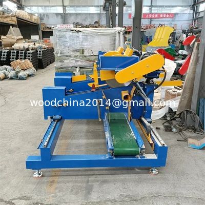 Saw de corte de madera con doble cabeza para tableros de paletas, Saw circular de hoja para la carpintería