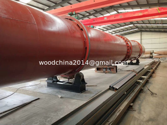 Wood Shavings Rotary Drying Machine, Industrial Wood Shaving Dryer Machine