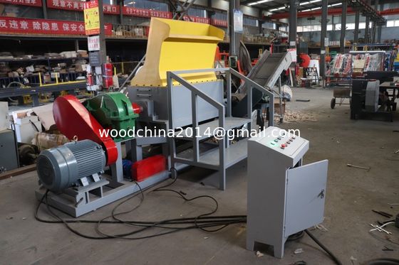 100-3000kg/H Wood Pallet Crusher Wood Pallet Shredder Machine Wood Recycling Machine