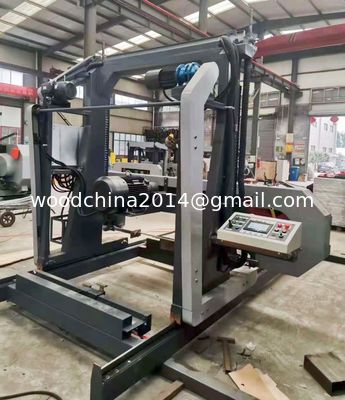 China Fábrica de venta de madera horizontal de la banda portátil vieron aserradero máquina de aserrar troncos