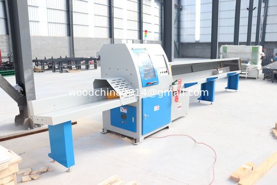 Wood Pallet Nailing Machine Automatic Woodworking Cross Cut Saw With Table