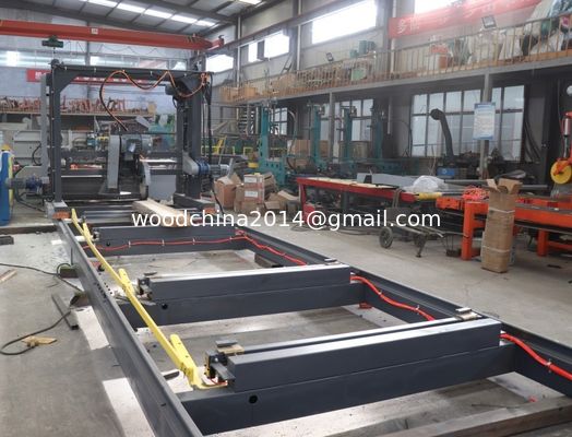 Máquina de sierra circular portátil de madera de doble hoja de sierra eléctrica de gran alcance