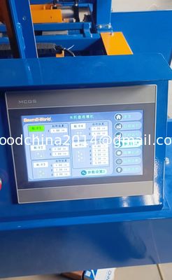 Línea de producción automática de paletas de madera Planta de fabricación Máquina para clavar las patas de las paletas de madera