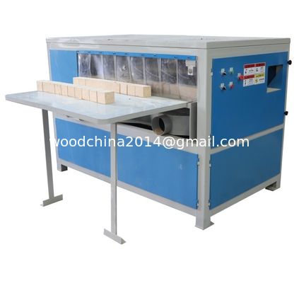Máquina de corte de bloques de paletas con múltiples palas Máquina automática de corte de bloques de paletas de madera