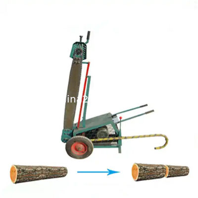 Portable eléctrico / trituradora de madera de ganillo Gran Saw Chain Saw Crosscut Saw para el diámetro del tronco 2,4 metros