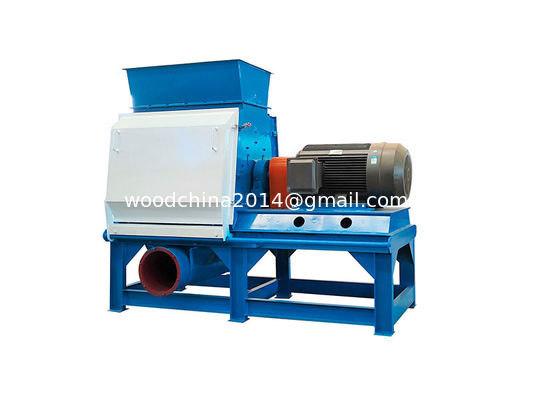 Maquina de trituración de aserrín de madera con recolector de aserrín para pellets de madera
