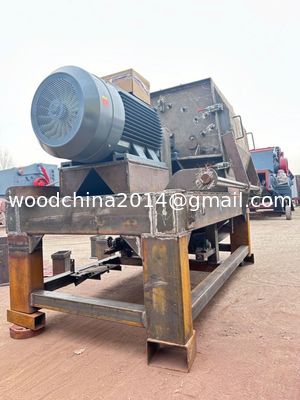 Maquina de trituración de aserrín de madera con recolector de aserrín para pellets de madera