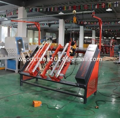 Pneumático USA tipo de paletas de madera Nailer Maquina para hacer paletas de madera Stringer Maquina para clavar paletas de madera