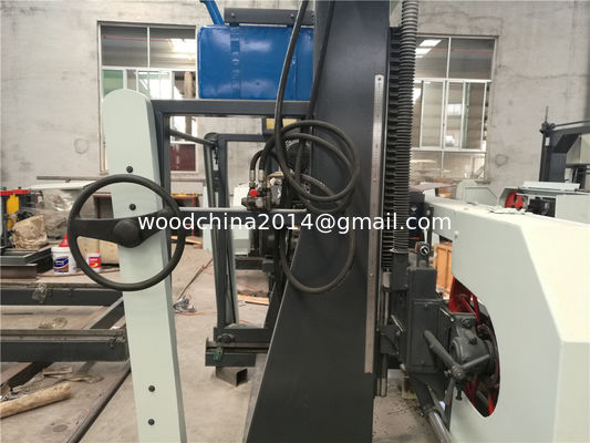 Portable Wood Log Cutting Band Sawmill, Portable Bandsaw Mill Machine for sale