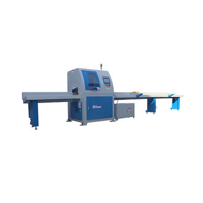 Máquina de paletas de madera automática de corte de tabla máquina de sierra Siemens PLC pantalla táctil