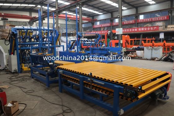 Maquina de hacer paletas de madera para paletas de madera máquina de clavar automática para hacer paletas de madera