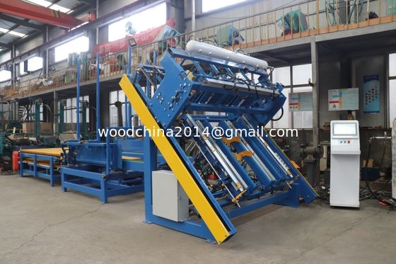 Máquina para hacer paletas de madera Stringer Pallets Nailer Máquina para clavar paletas de madera totalmente automática