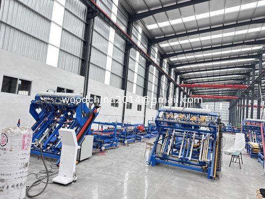 Máquina para hacer paletas de madera Stringer Pallets Nailer Máquina para clavar paletas de madera totalmente automática