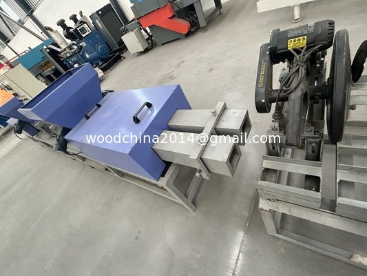 Nueva máquina automática de 2 cabezas de madera para la fabricación de paletas de madera