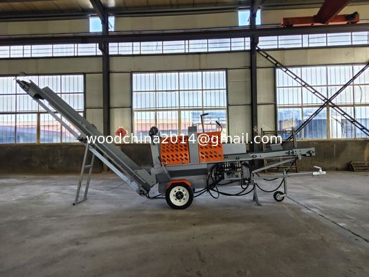 Tractor de madera agrícola con motor de gasolina de 15 CV y motor de sierra de 4800 rpm