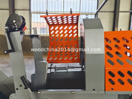 Tractor de madera agrícola con motor de gasolina de 15 CV y motor de sierra de 4800 rpm