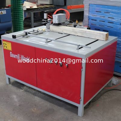 Máquina automática de corte de bloques de madera para la industria Línea de producción