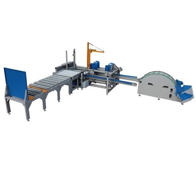 Maquinaria de apilamiento automático de paletas de madera