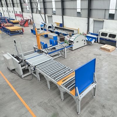 Máquina automática de apilamiento de madera paletizador de tablas de madera