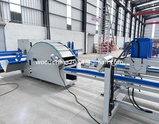Máquina automática de apilamiento de madera paletizador de tablas de madera