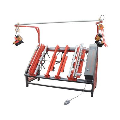 Máquina para hacer paletas de madera de cuerda de paleta Pneumático PT-1700 Universal Pneumático de clavado de la mesa