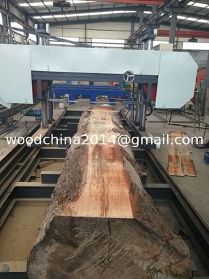 Molino de sierra de banda horizontal de madera de corte de madera