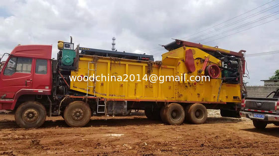 Heavy Duty Wood Chipper With 250 HP Diesel Engine for Large Capacity
