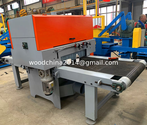 50mm To 1000mm Portable Sawmill Edger Sawing Machinery Twin Blades