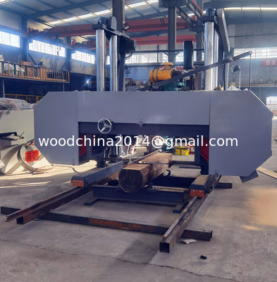 Diesel Powered Large Bandsaw Mill 1500mm 80HP Bandsaw Wood Mill