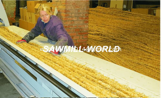 300-500MM Máquina de lana de madera de longitud Excelsior 12 meses de garantía